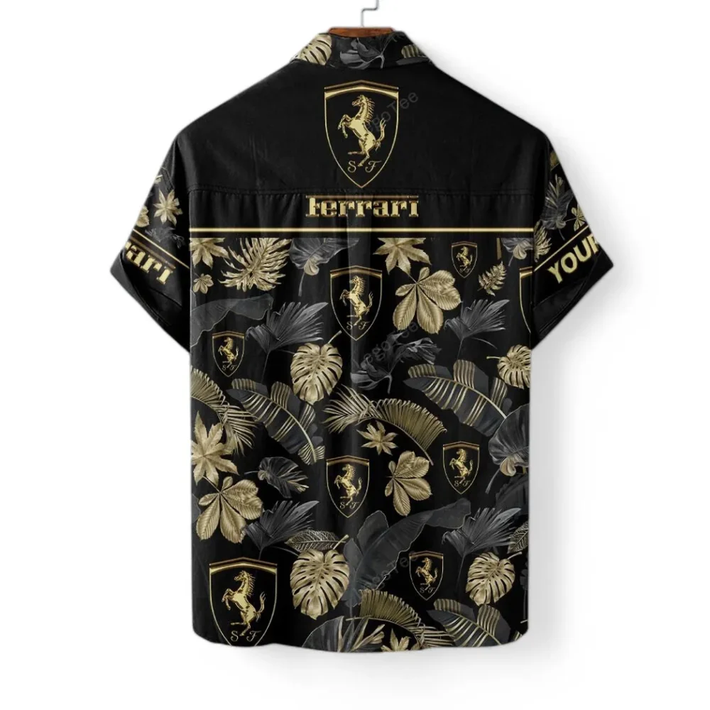 Exotic Sports Car Hawaiian Shirt Exclusive Logo, Street-Ready Button Shirt CAR139 - Image 4