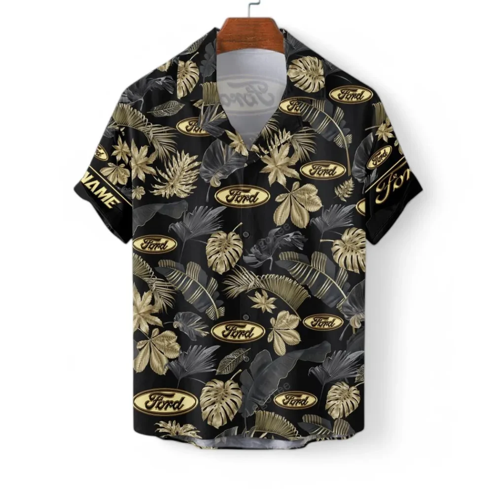 Pickup Legend Hawaiian Shirt Exclusive Logo, Custom Ride Button Shirt CAR139 - Image 3