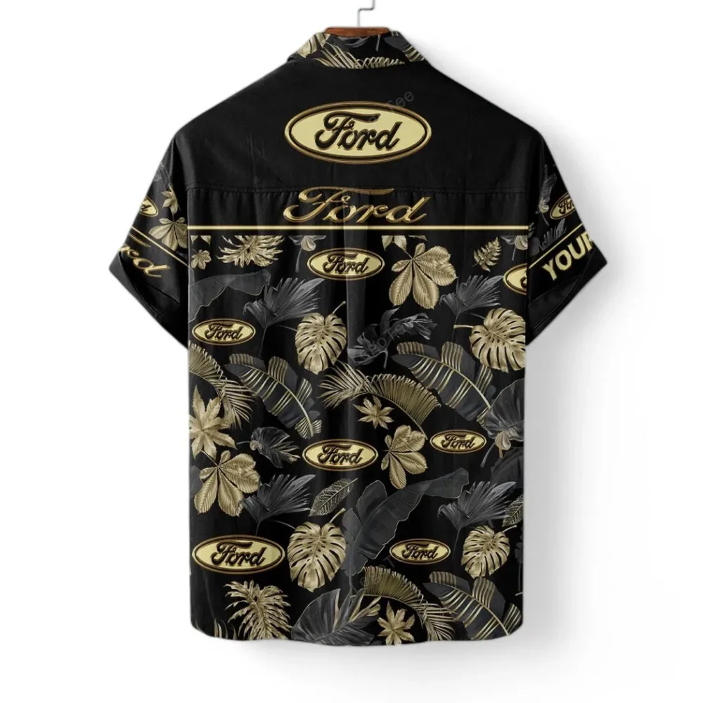 Pickup Legend Hawaiian Shirt Exclusive Logo, Custom Ride Button Shirt CAR139 - Image 4