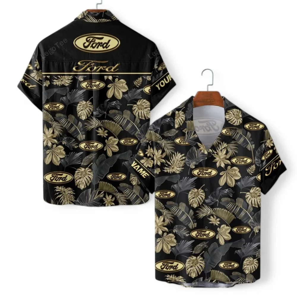 Pickup Legend Hawaiian Shirt Exclusive Logo, Custom Ride Button Shirt CAR139 - Image 2