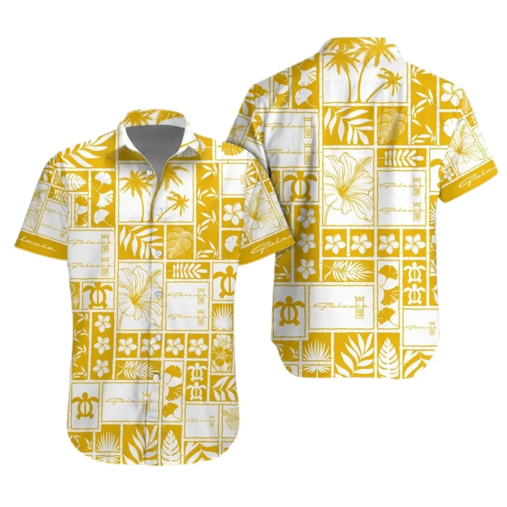 Classic Cruiser Hawaiian Shirt Exclusive Logo, Retro Driver Button Shirt CAR350 - Image 2