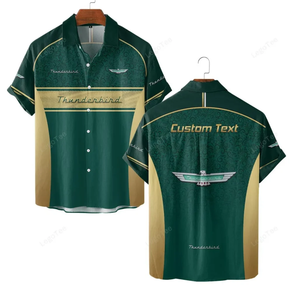 Classic Vehicle Hawaiian Shirt Exclusive Logo, Open Road Button Shirt CAR137 - Image 2