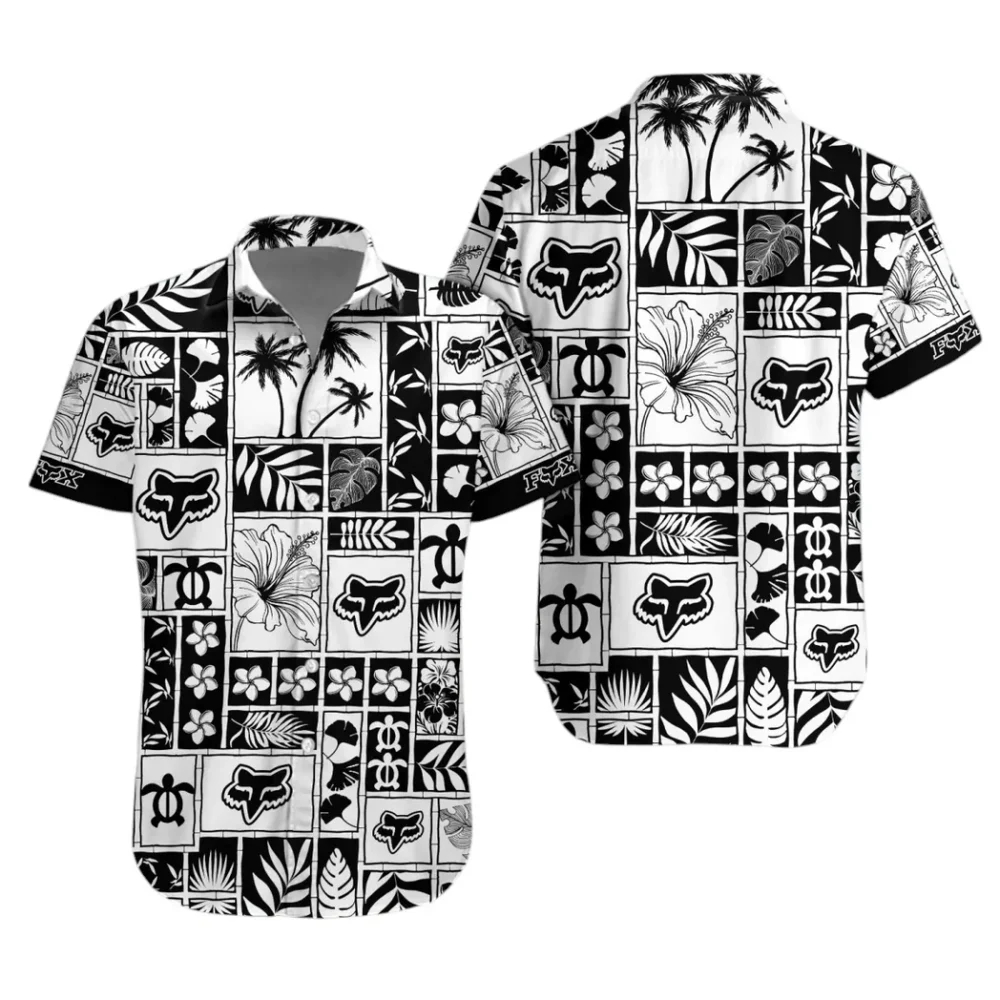 Adventure Riding Kit Hawaiian Shirt Exclusive Logo, Auto Fan Button Shirt MOTOR3 - Image 2