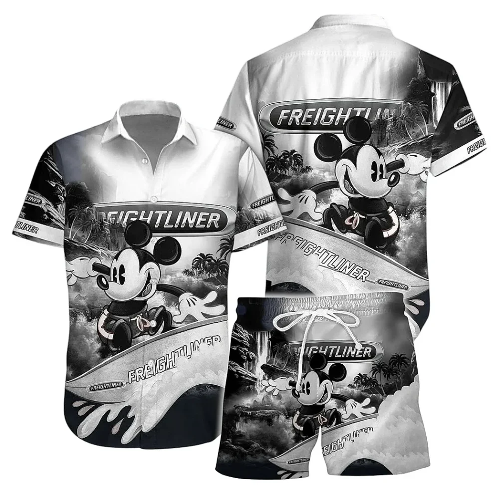 Big Rig Hawaiian Shirt Exclusive Logo, Urban Driver Button Shirt CAR151 - Image 2