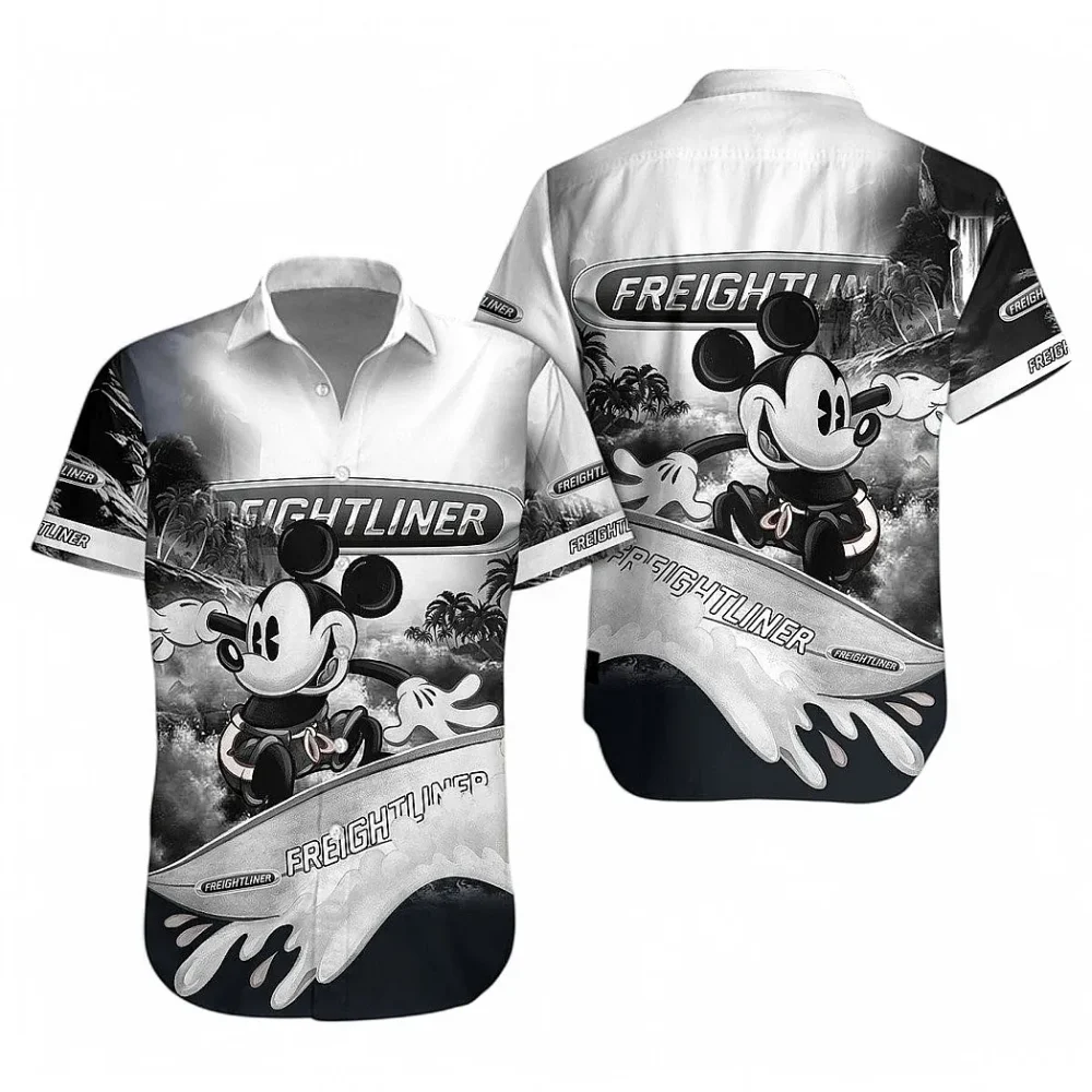 Big Rig Hawaiian Shirt Exclusive Logo, Urban Driver Button Shirt CAR151 - Image 3