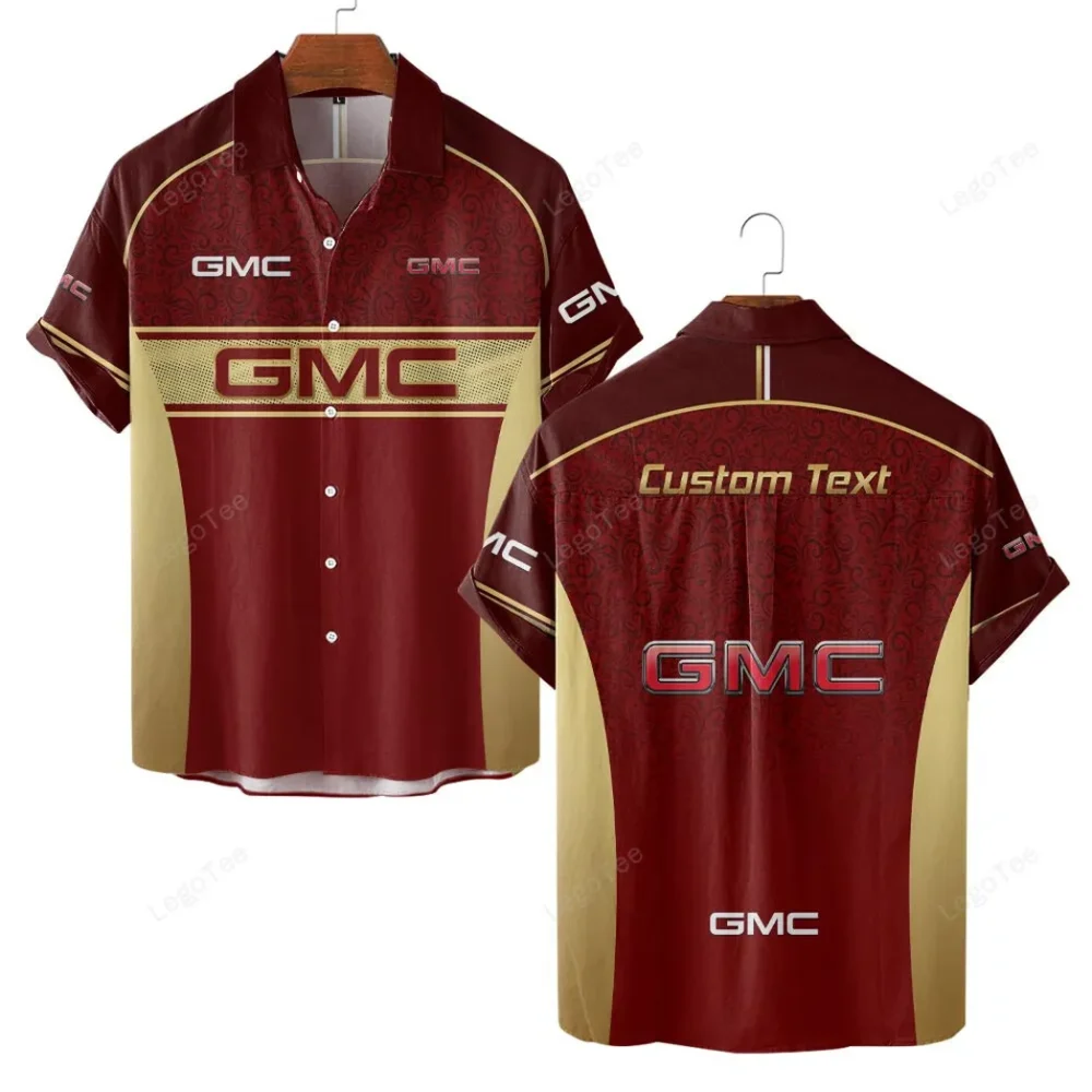 Full-Size Pickup Hawaiian Shirt Exclusive Logo, Performance Gear Button Shirt CAR137 - Image 2