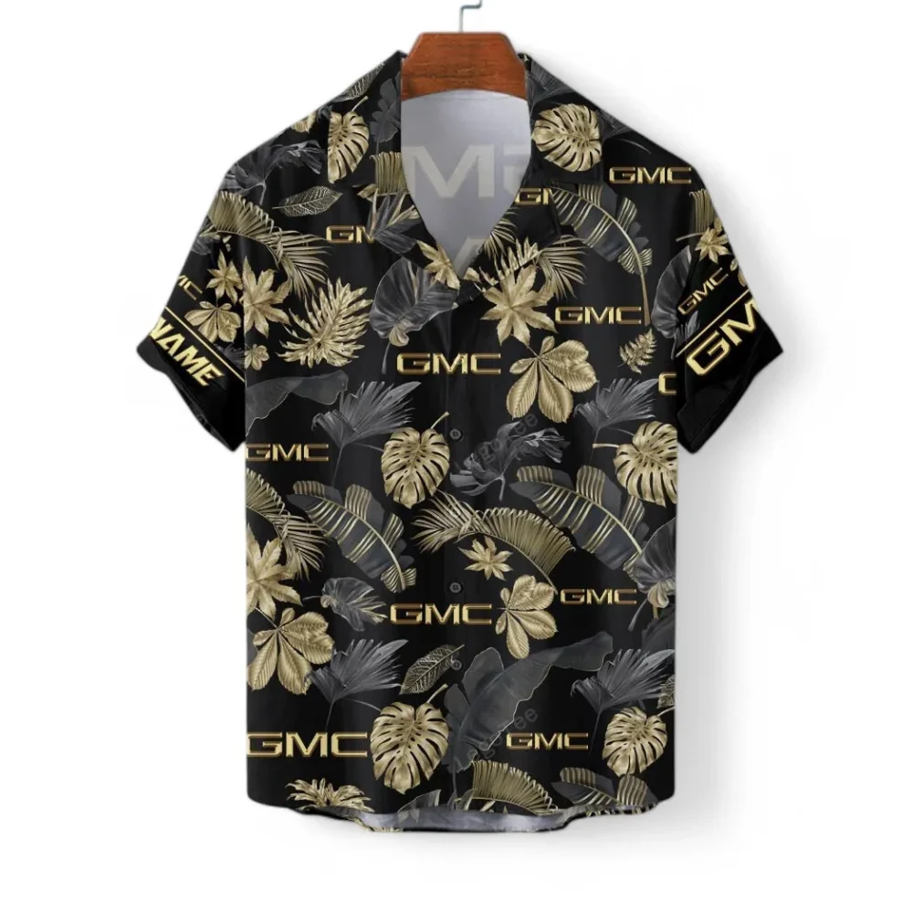 American Truck Hawaiian Shirt Exclusive Logo, Road-Trip Ready Button Shirt CAR139 - Image 3