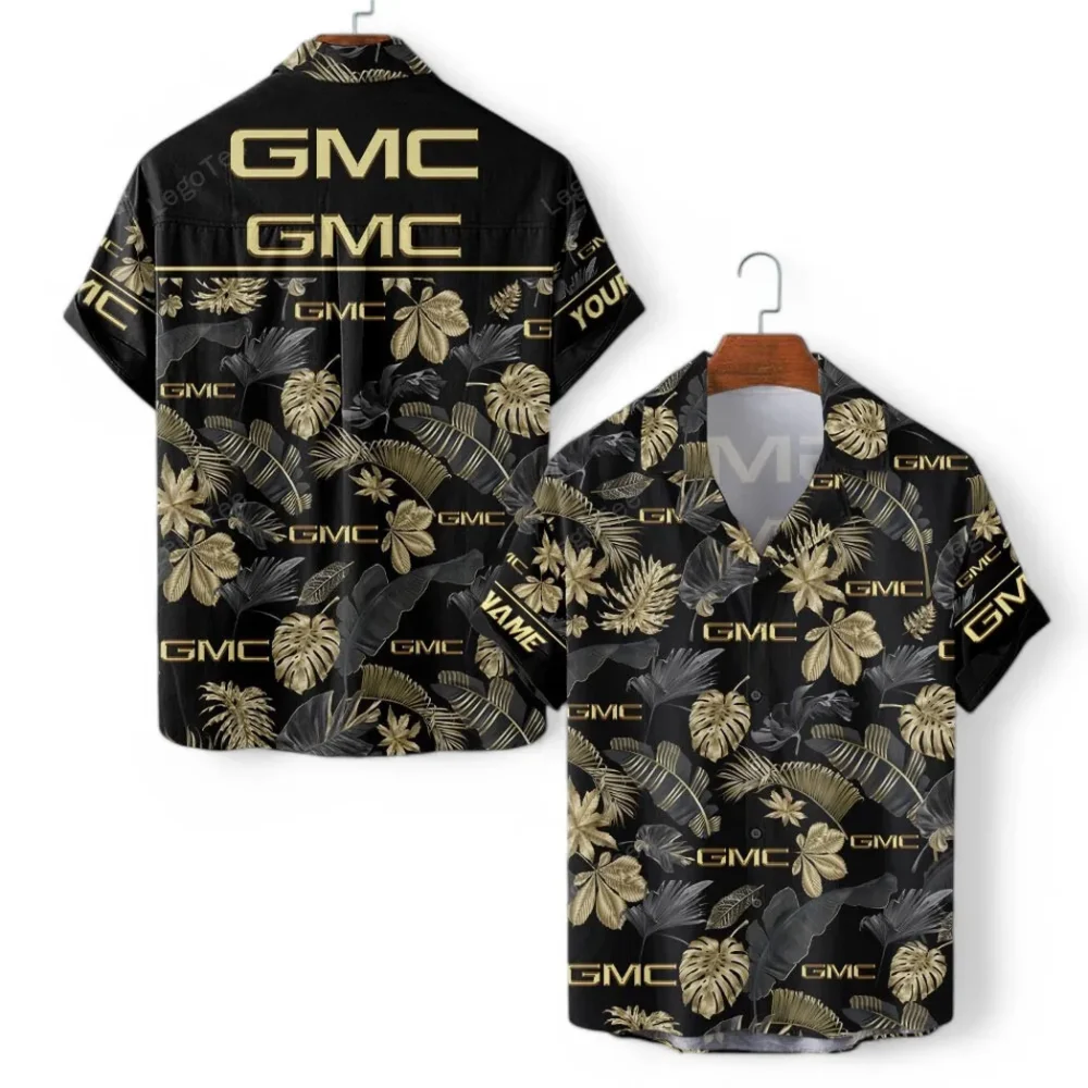 American Truck Hawaiian Shirt Exclusive Logo, Road-Trip Ready Button Shirt CAR139 - Image 2