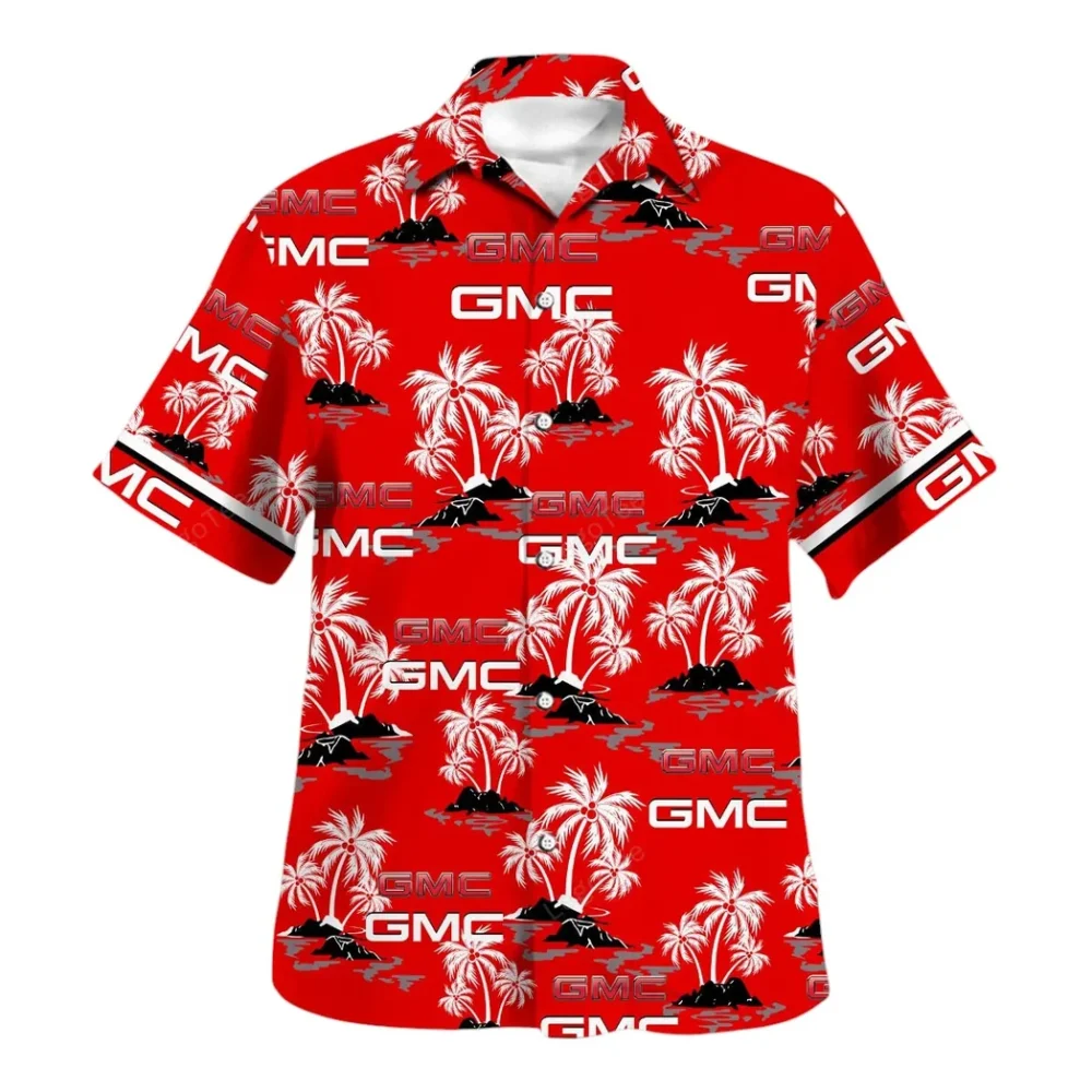Grade Truck Hawaiian Shirt Exclusive Logo, Retro Driver Button Shirt CAR144 - Image 2
