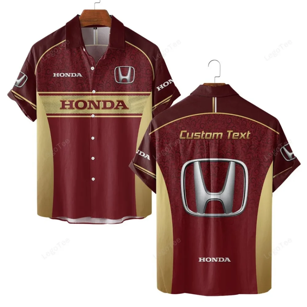 Electric Car Hawaiian Shirt Exclusive Logo, Gearhead Style Button Shirt CAR137 - Image 2