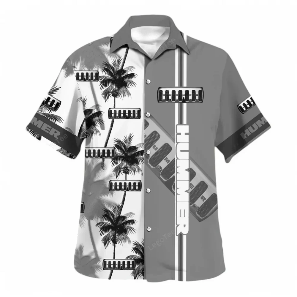 Off-Road Vehicle Hawaiian Shirt Exclusive Logo, Auto Fan Button Shirt CAR143 - Image 2