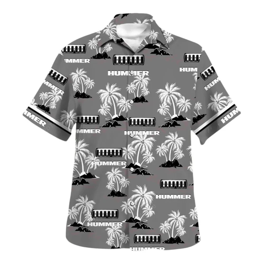 Adventure 4x4 Hawaiian Shirt Exclusive Logo, Drift-Ready Button Shirt CAR144 - Image 2