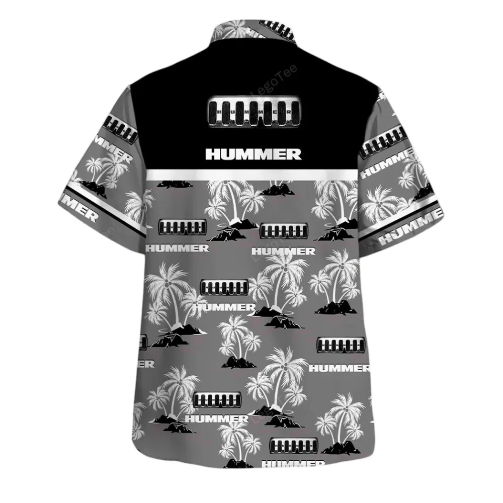 Adventure 4x4 Hawaiian Shirt Exclusive Logo, Drift-Ready Button Shirt CAR144 - Image 3