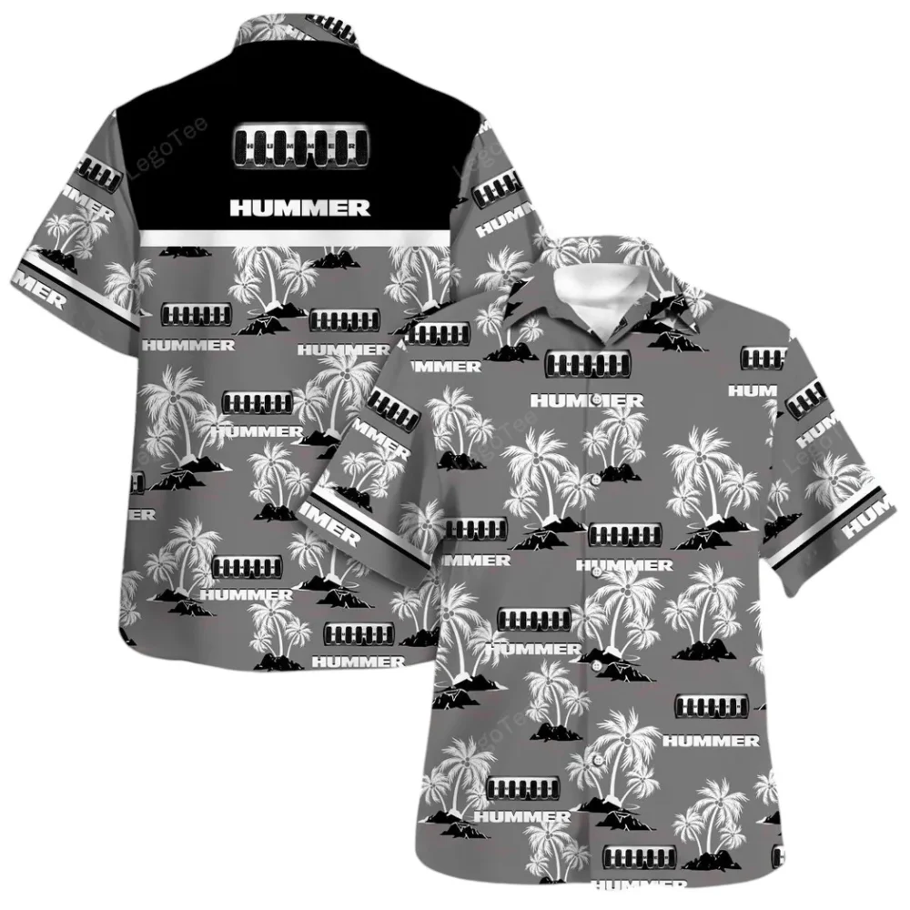 Adventure 4x4 Hawaiian Shirt Exclusive Logo, Drift-Ready Button Shirt CAR144 - Image 4
