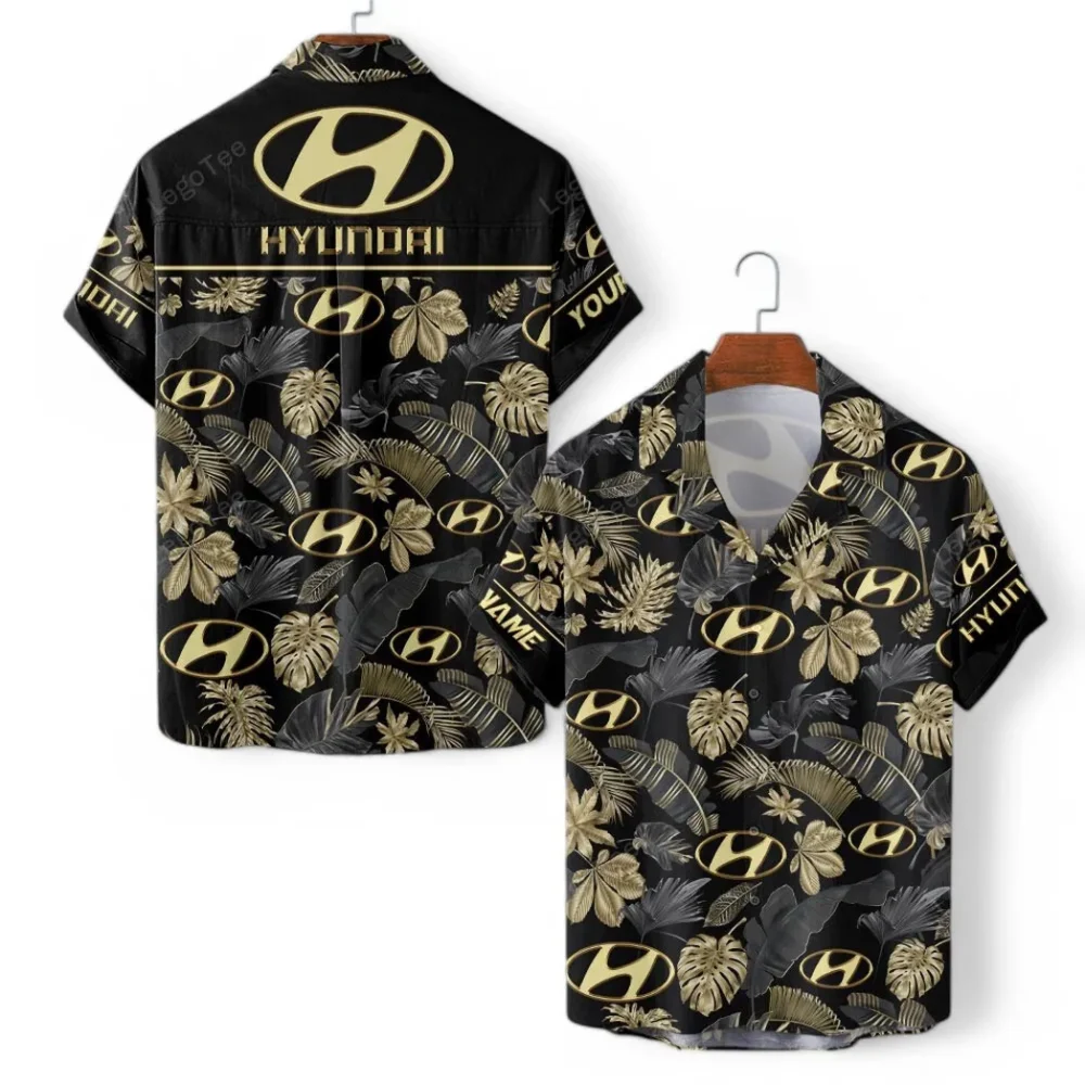 Mid-Size Vehicle Hawaiian Shirt Exclusive Logo, Open Road Button Shirt CAR139 - Image 2