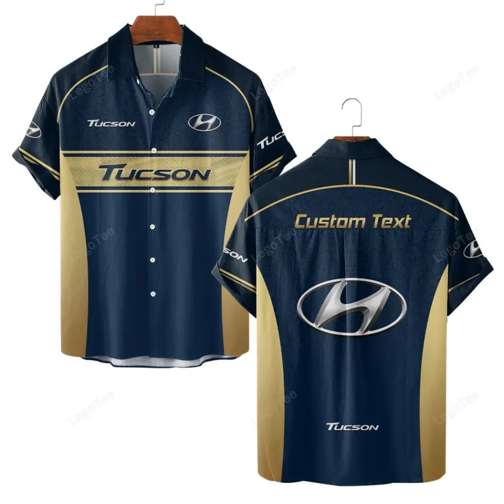 Road-Ready Crossover Hawaiian Shirt Exclusive Logo, Hot Rod Button Shirt CAR137 - Image 2