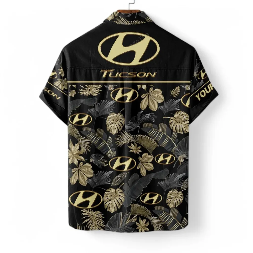 Compact SUV Hawaiian Shirt Exclusive Logo, Road Life Button Shirt CAR139 - Image 4