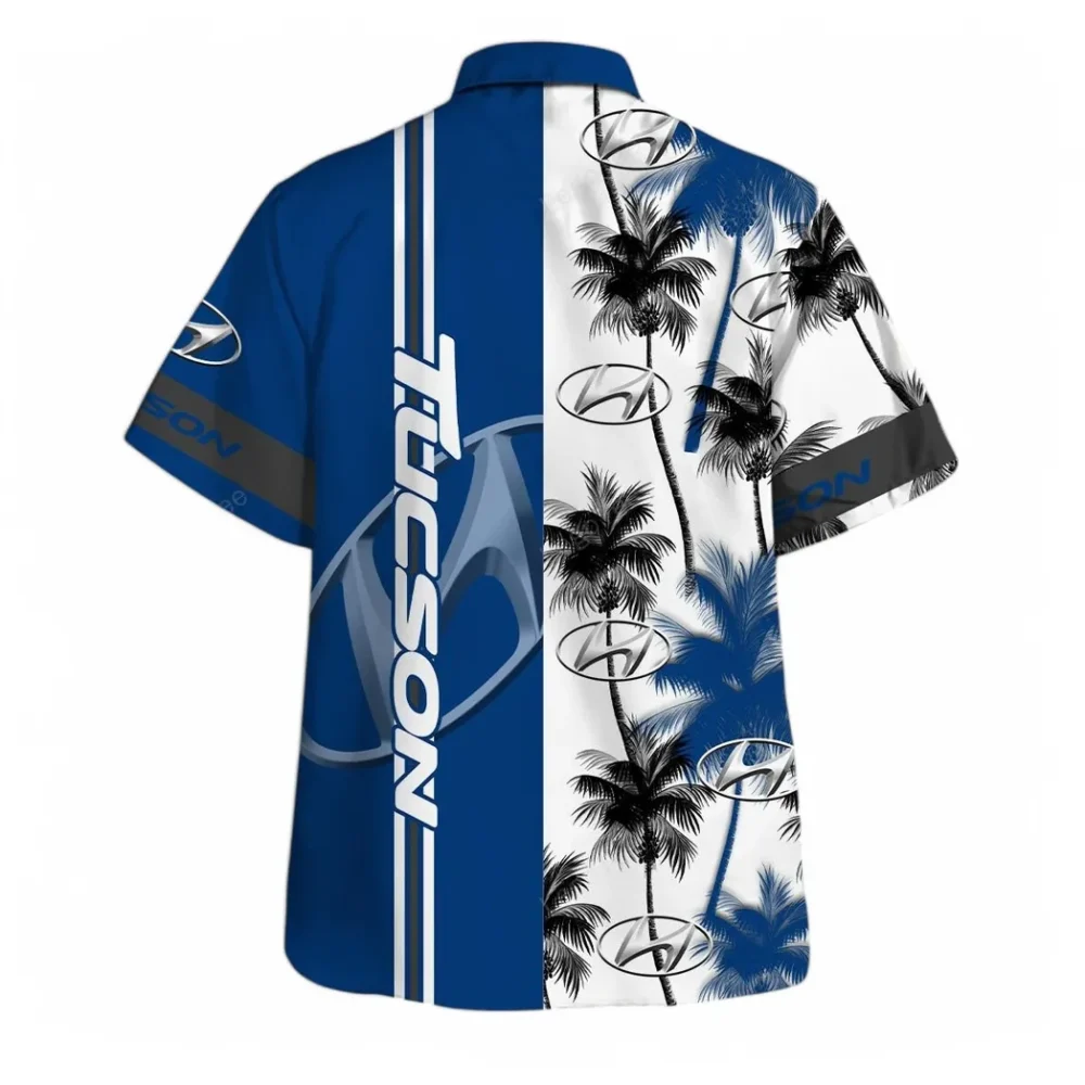 Adventure-Ready SUV Hawaiian Shirt Exclusive Logo, Road-Trip Ready Button Shirt CAR143 - Image 3