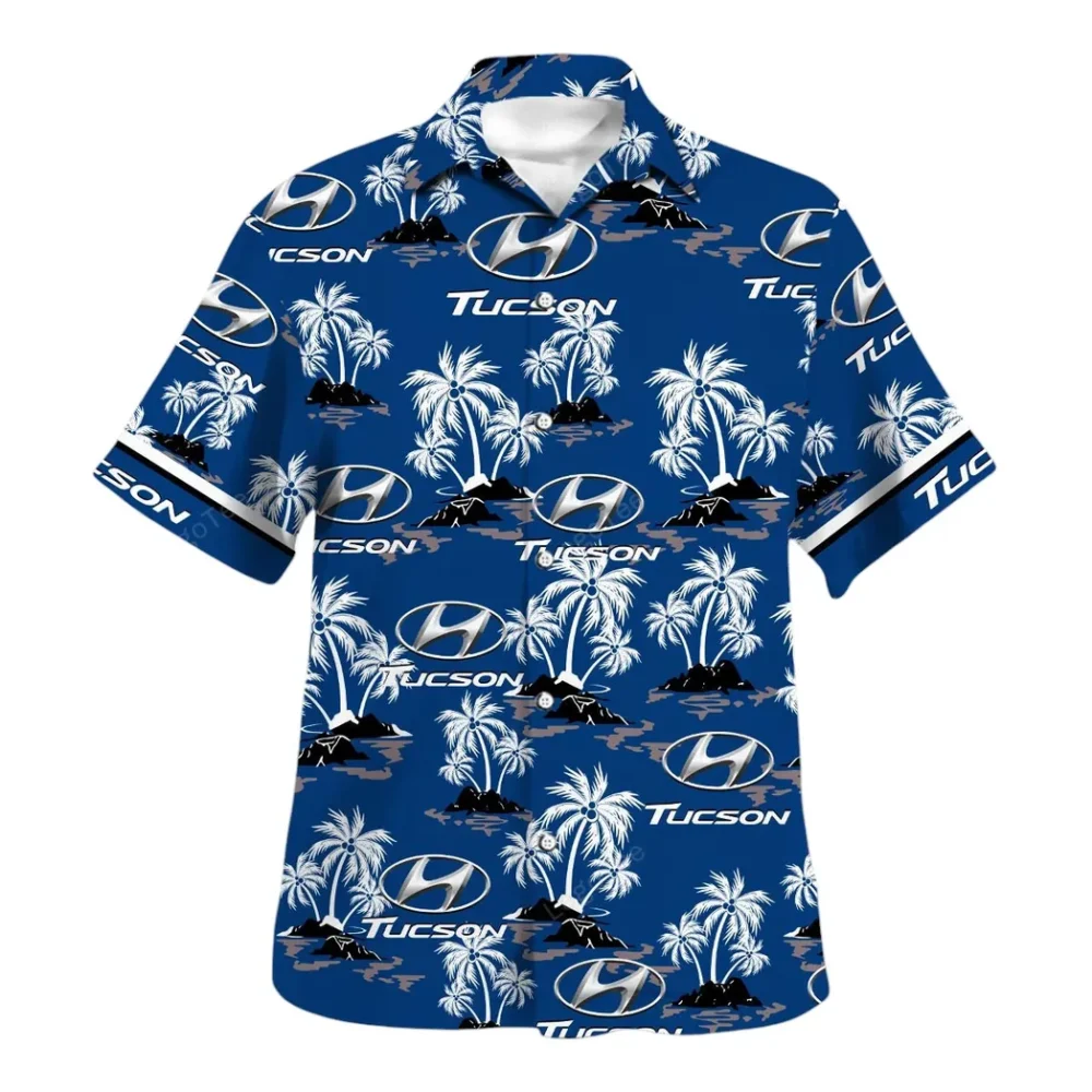 Road-Ready Crossover Hawaiian Shirt Exclusive Logo, Highway Cruise Button Shirt CAR144 - Image 2