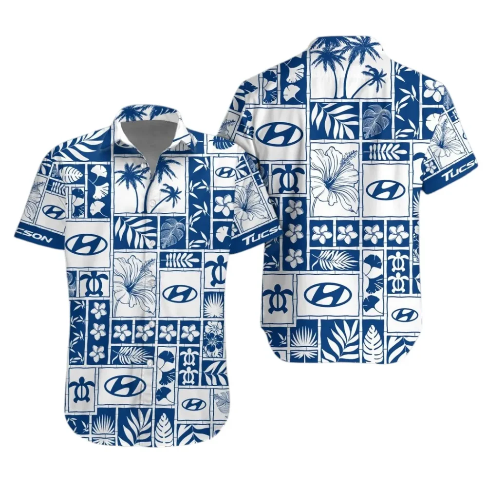 Crossover Vehicle Hawaiian Shirt Exclusive Logo, Custom Ride Button Shirt CAR350 - Image 2