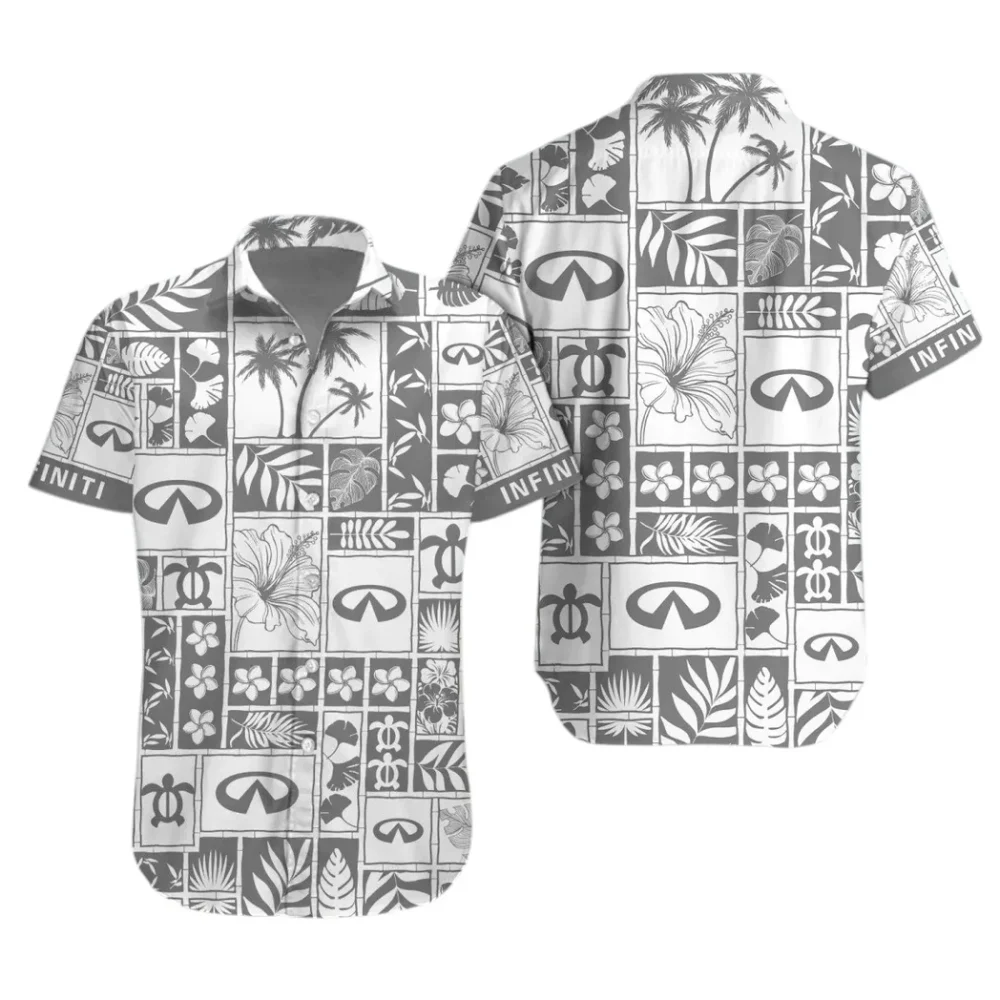 Performance Coupe Hawaiian Shirt Exclusive Logo, Road Life Button Shirt CAR350 - Image 2