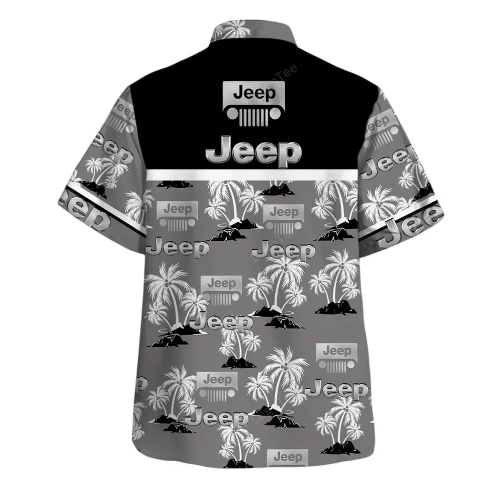 Utility Ride Hawaiian Shirt Exclusive Logo, Car Meet Button Shirt CAR144 - Image 3