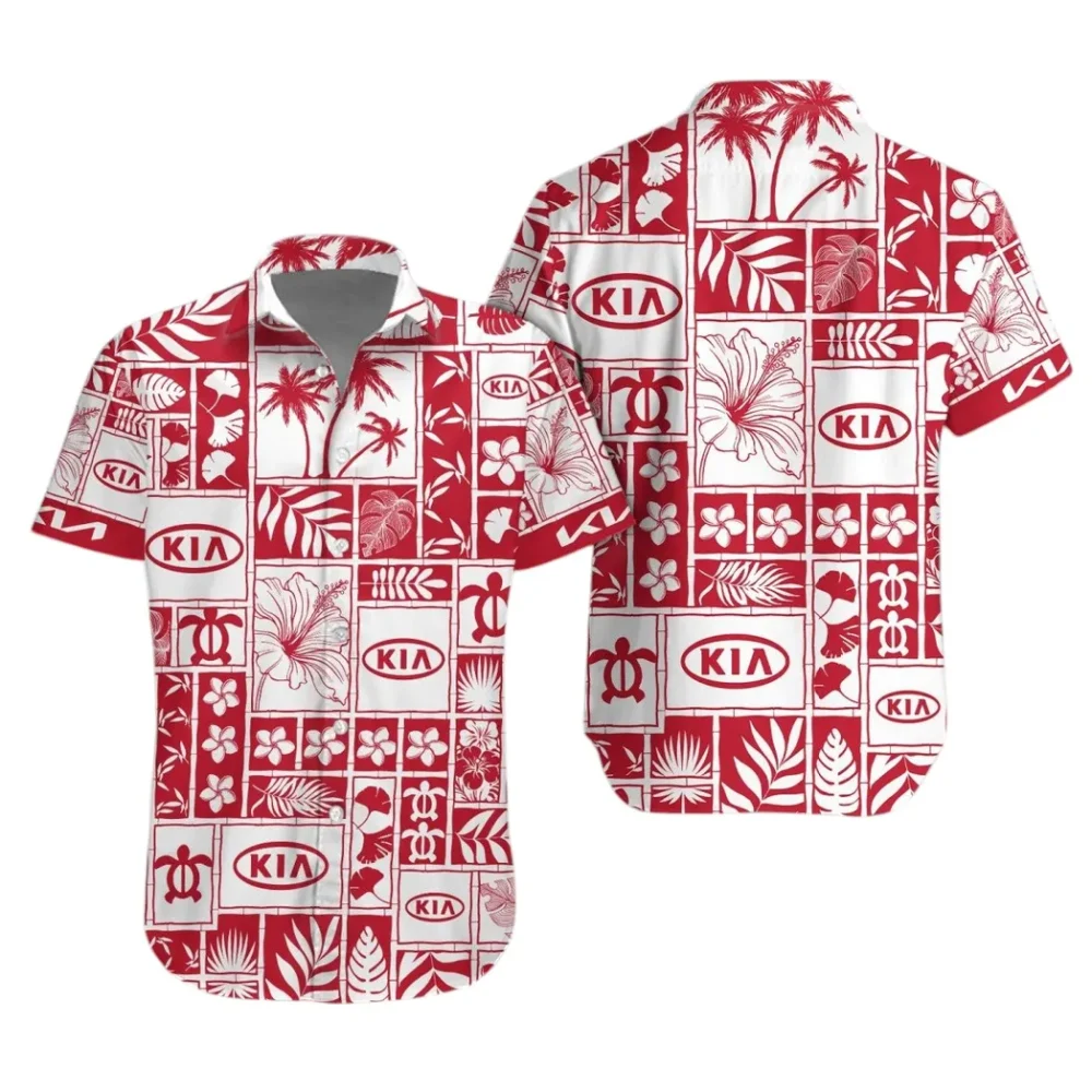 Family Sedan Hawaiian Shirt Exclusive Logo, Garage Life Button Shirt CAR350 - Image 2