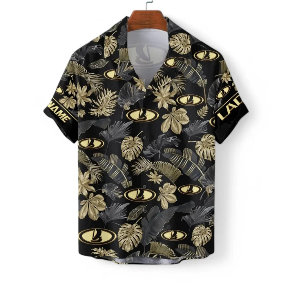 Urban Vehicle Hawaiian Shirt Exclusive Logo, Custom Garage Button Shirt CAR139 - Image 3
