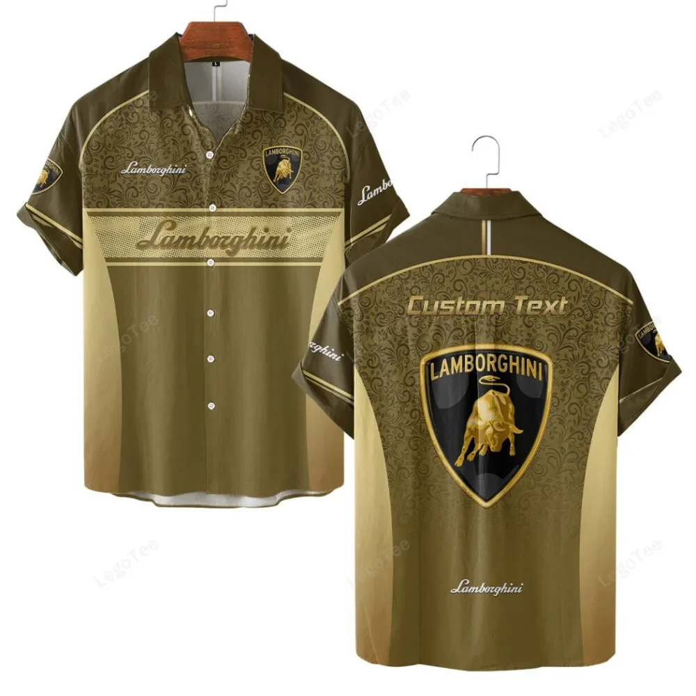 Performance Auto Hawaiian Shirt Exclusive Logo, Custom Ride Button Shirt CAR137 - Image 2