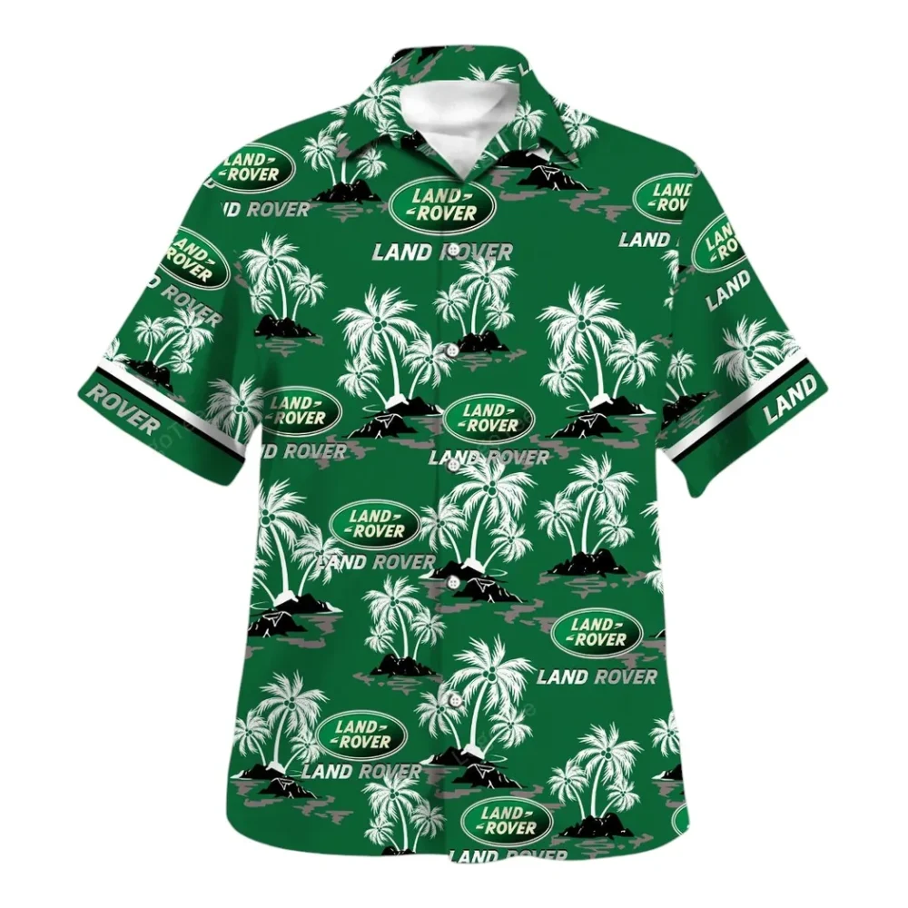 Vehicle Brand Hawaiian Shirt Exclusive Logo, Retro Driver Button Shirt CAR144 - Image 2