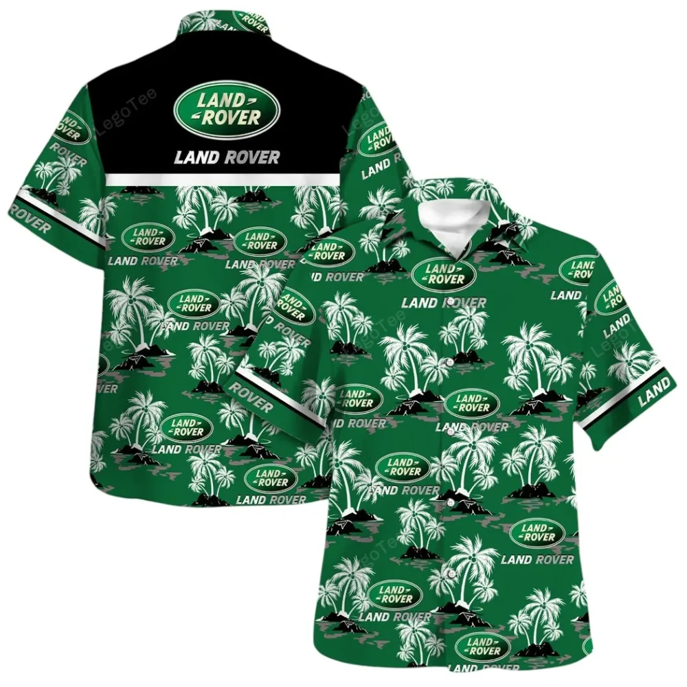 Vehicle Brand Hawaiian Shirt Exclusive Logo, Retro Driver Button Shirt CAR144 - Image 4