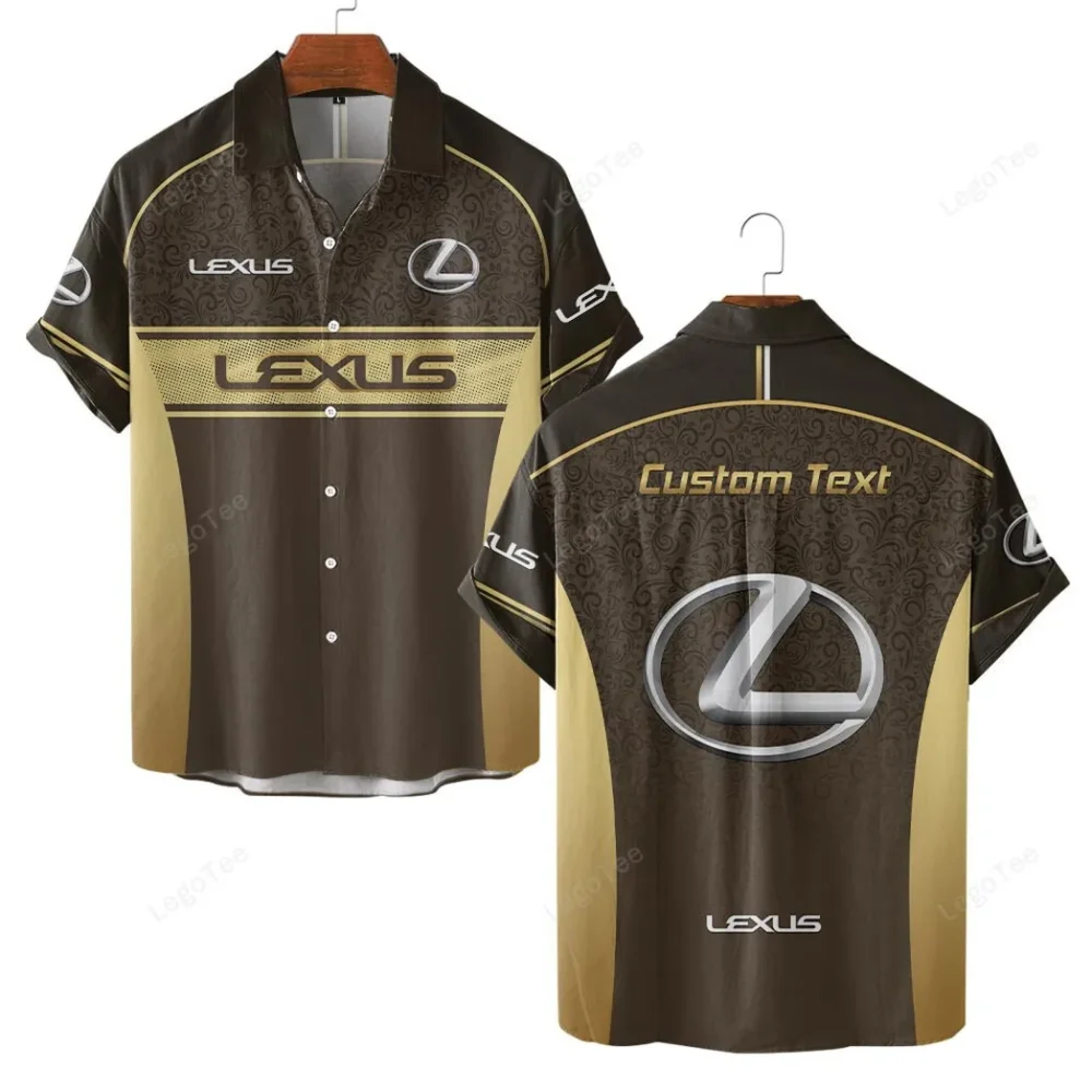 Premium Crossover Hawaiian Shirt Exclusive Logo, Road Life Button Shirt CAR137 - Image 2