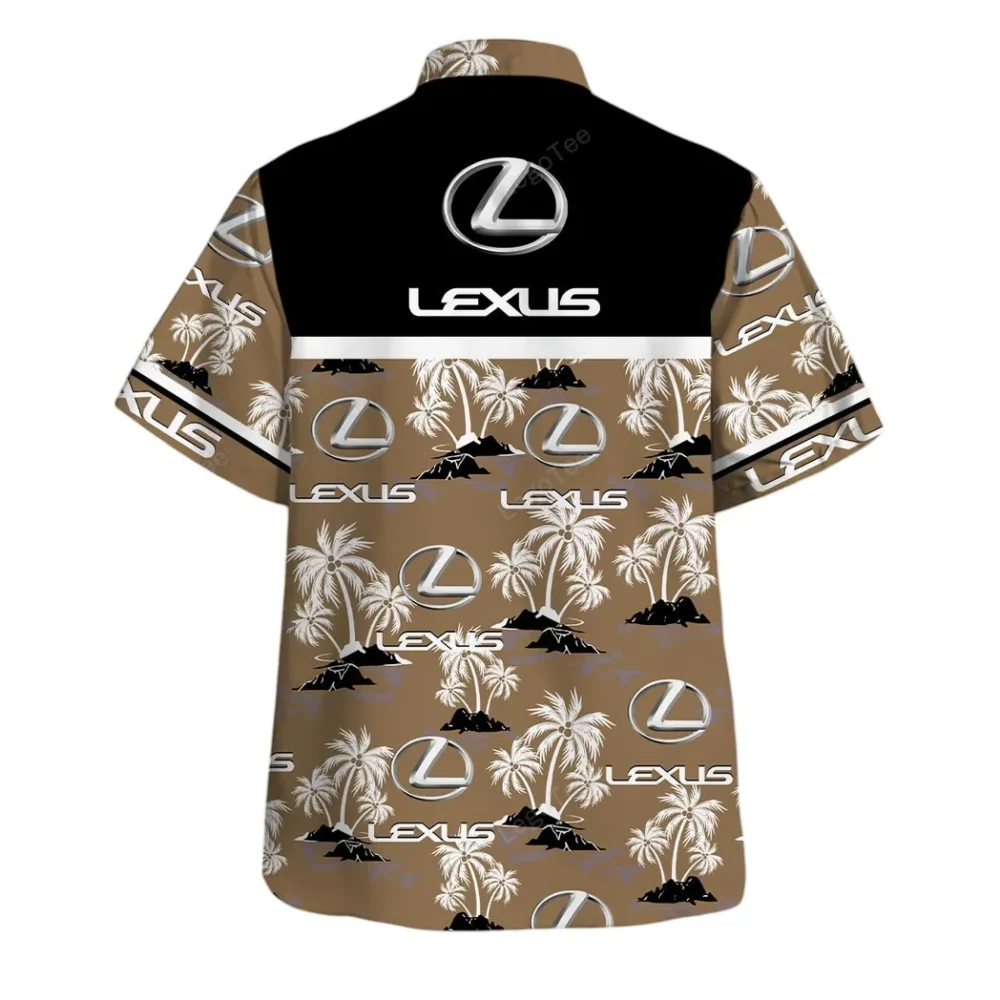 Premium Crossover Hawaiian Shirt Exclusive Logo, Motor Culture Button Shirt CAR144 - Image 3