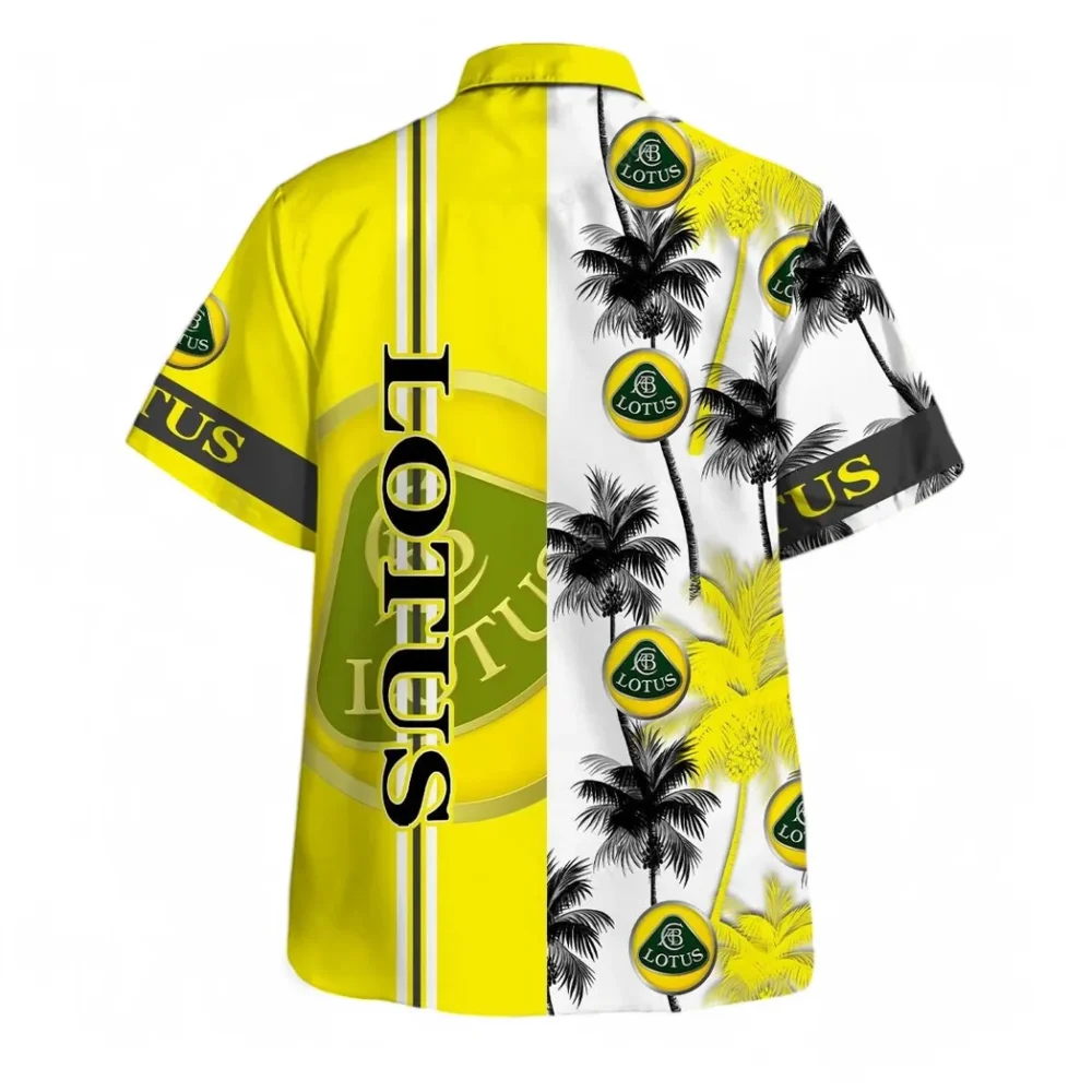 Racing-Inspired Car Hawaiian Shirt Exclusive Logo, Open Road Button Shirt CAR143 - Image 3