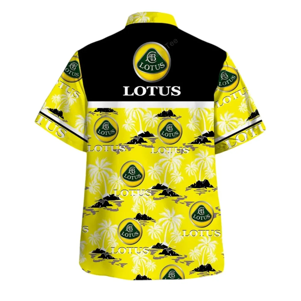 High-Performance Coupe Hawaiian Shirt Exclusive Logo, Performance Gear Button Shirt CAR144 - Image 3