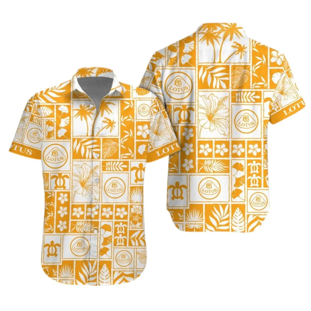 Performance Coupe Hawaiian Shirt Exclusive Logo, Highway Cruise Button Shirt CAR350 - Image 2
