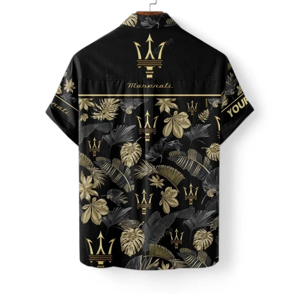Exotic Coupe Hawaiian Shirt Exclusive Logo, Road-Trip Ready Button Shirt CAR139 - Image 4