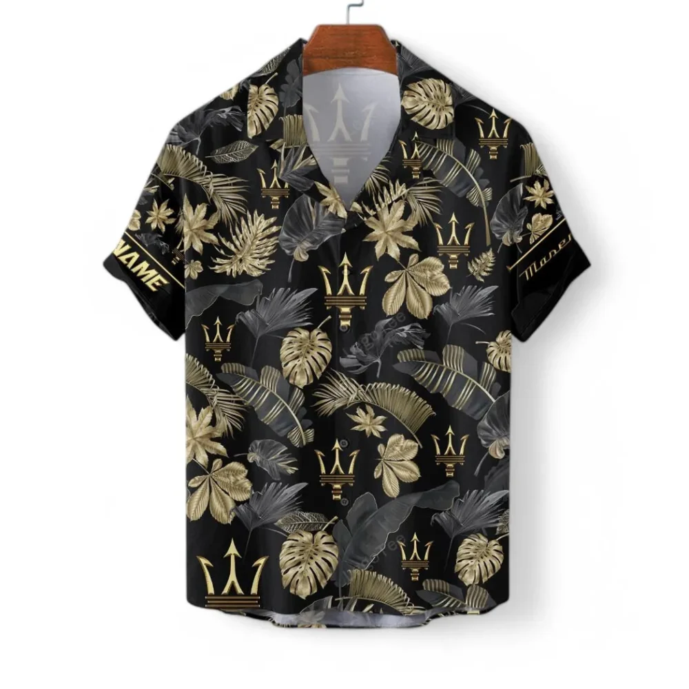 Exotic Coupe Hawaiian Shirt Exclusive Logo, Road-Trip Ready Button Shirt CAR139 - Image 3