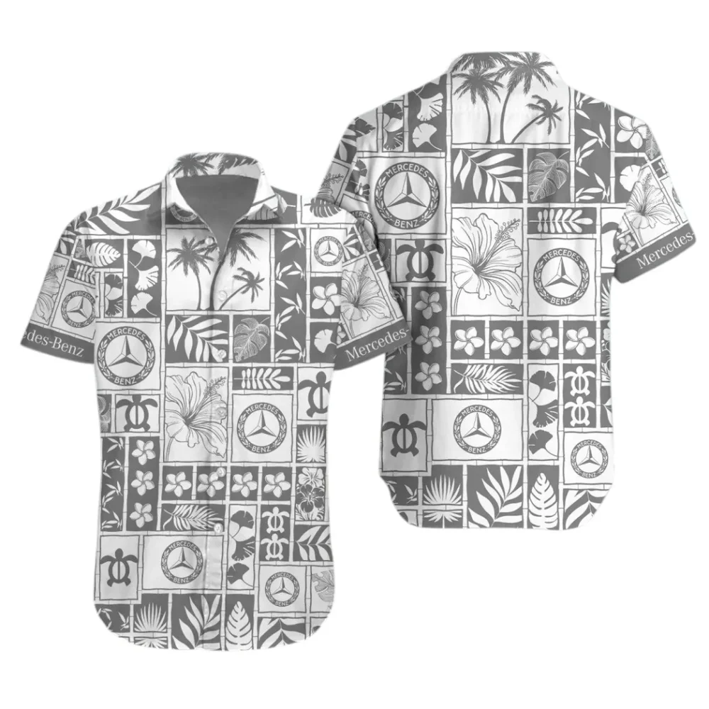Luxury Car Hawaiian Shirt Exclusive Logo, Garage Life Button Shirt CAR350 - Image 2