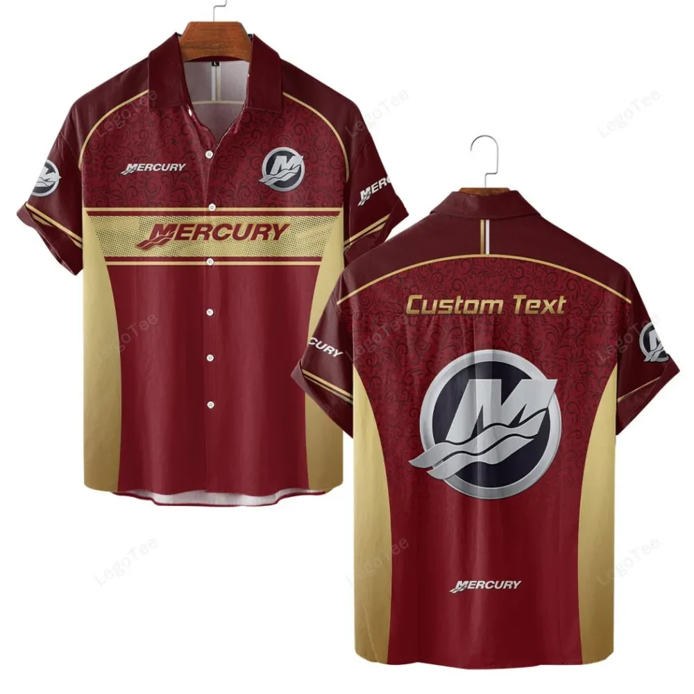Boat Power Hawaiian Shirt Exclusive Logo, Street-Ready Button Shirt CAR137 - Image 2