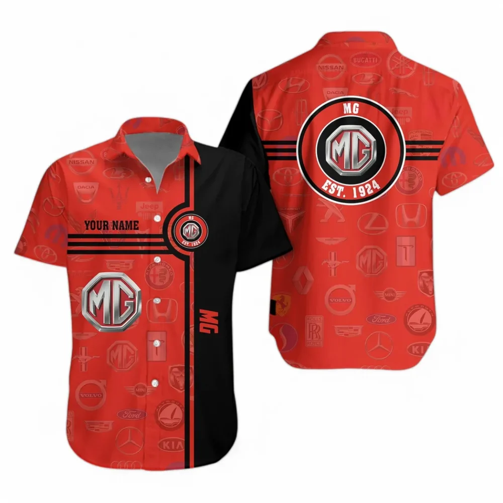 Practical SUV Hawaiian Shirt Exclusive Logo, Road Life Button Shirt CAR174 - Image 2