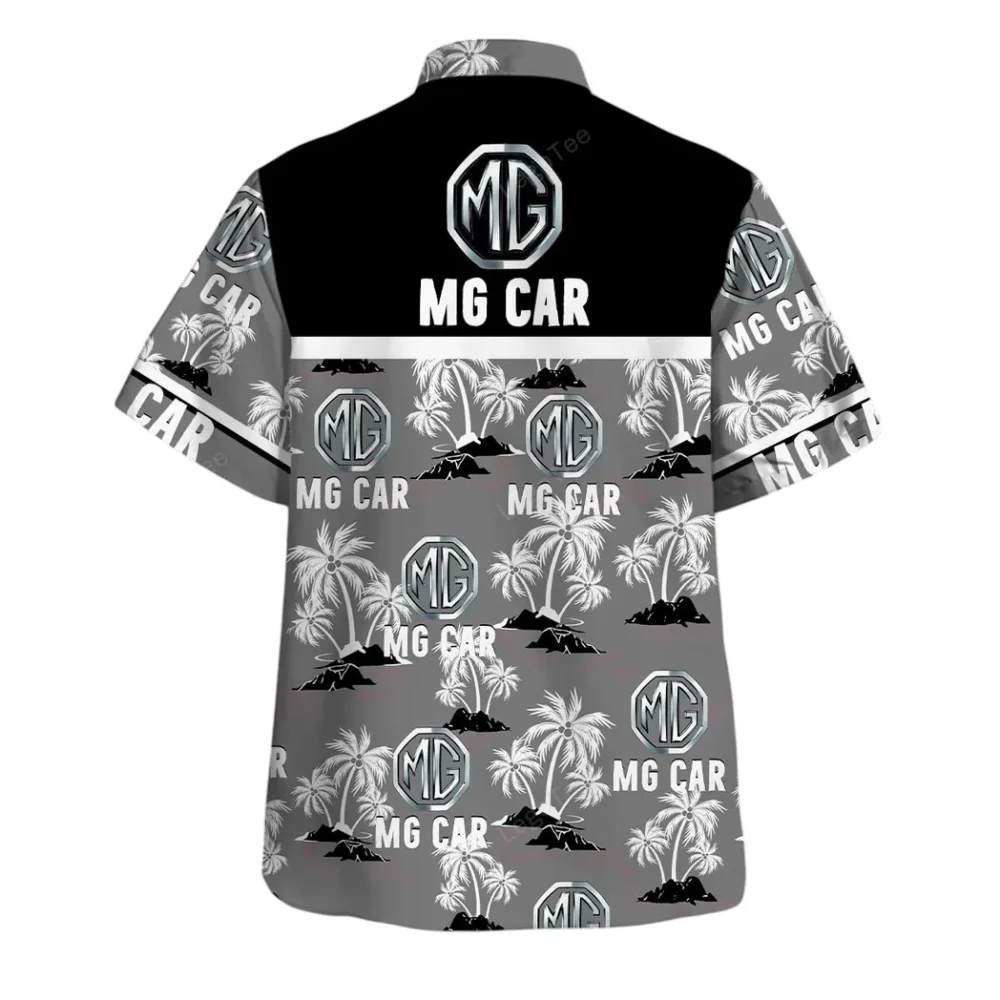 Heritage Vehicle Hawaiian Shirt Exclusive Logo, Performance Gear Button Shirt CAR144 - Image 3