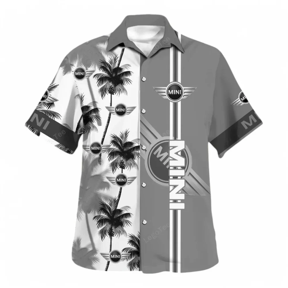 Urban Explorer Hawaiian Shirt Exclusive Logo, Car Meet Button Shirt CAR143 - Image 2