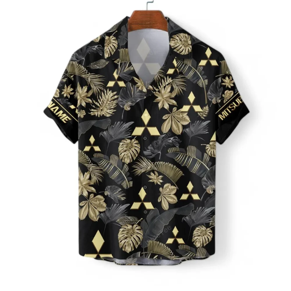 Crossover SUV Hawaiian Shirt Exclusive Logo, Rider's Paradise Button Shirt CAR139 - Image 3