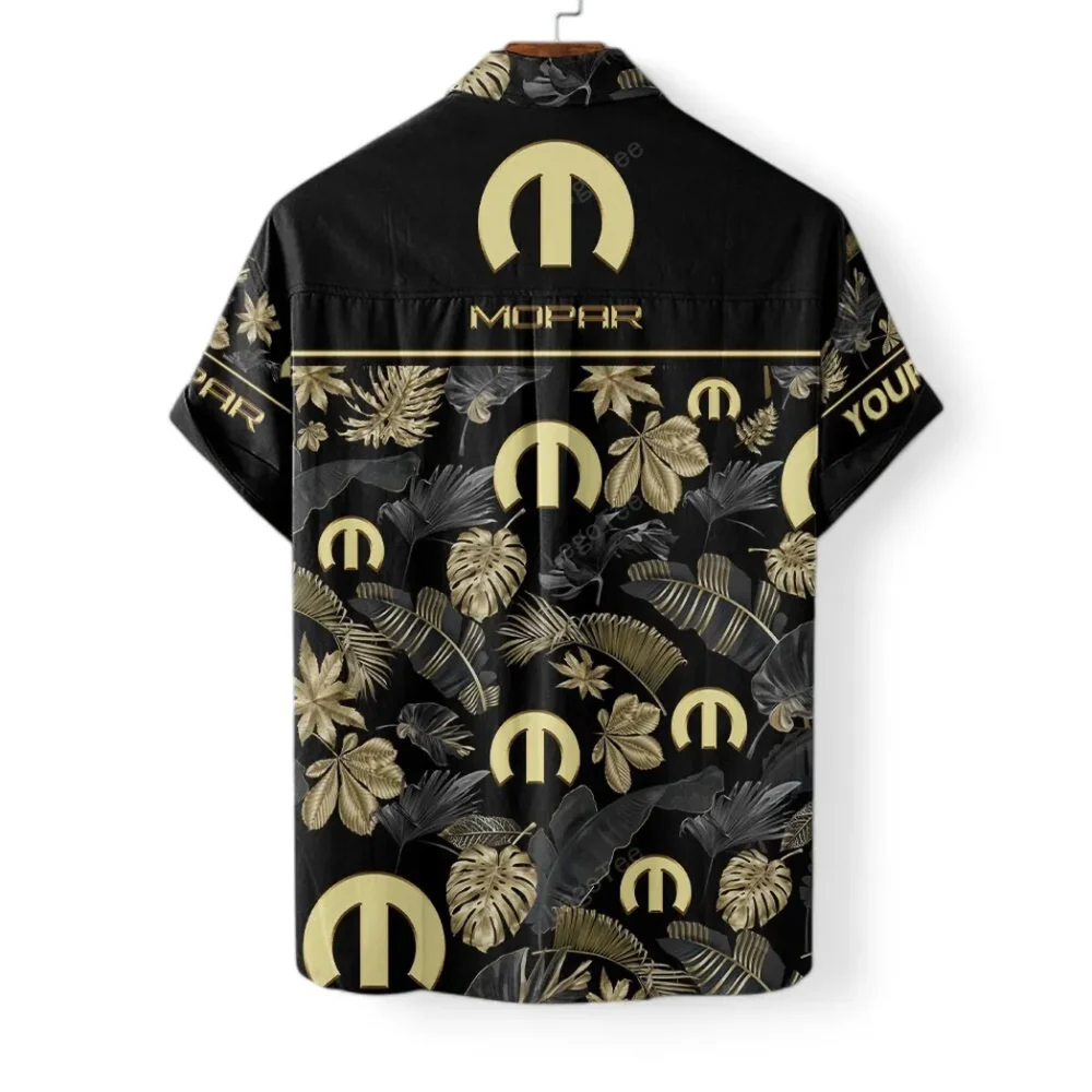 Vintage Car Tuning Hawaiian Shirt Exclusive Logo, Custom Ride Button Shirt CAR139 - Image 4