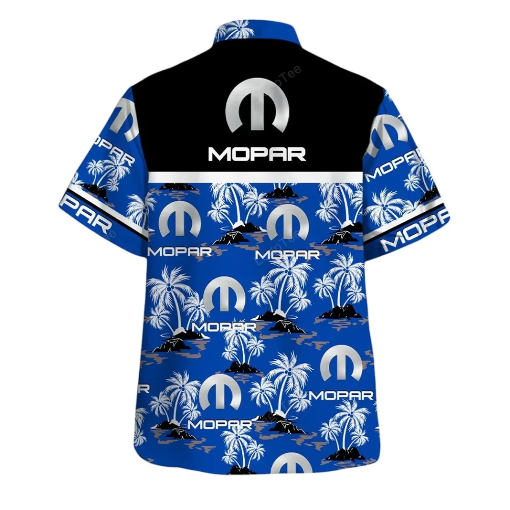 Classic Car Hawaiian Shirt Exclusive Logo, Drift-Ready Button Shirt CAR144 - Image 3