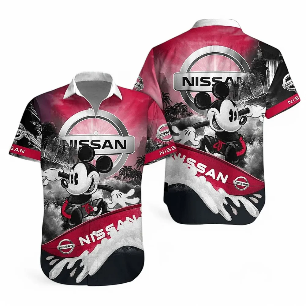 Crossover SUV Hawaiian Shirt Exclusive Logo, Drift-Ready Button Shirt CAR151 - Image 3
