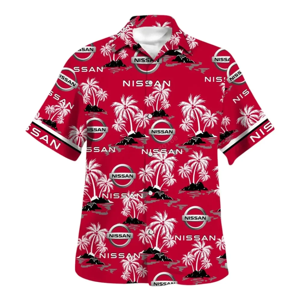 4x4 SUV Hawaiian Shirt Exclusive Logo, Car Meet Button Shirt CAR144 - Image 2