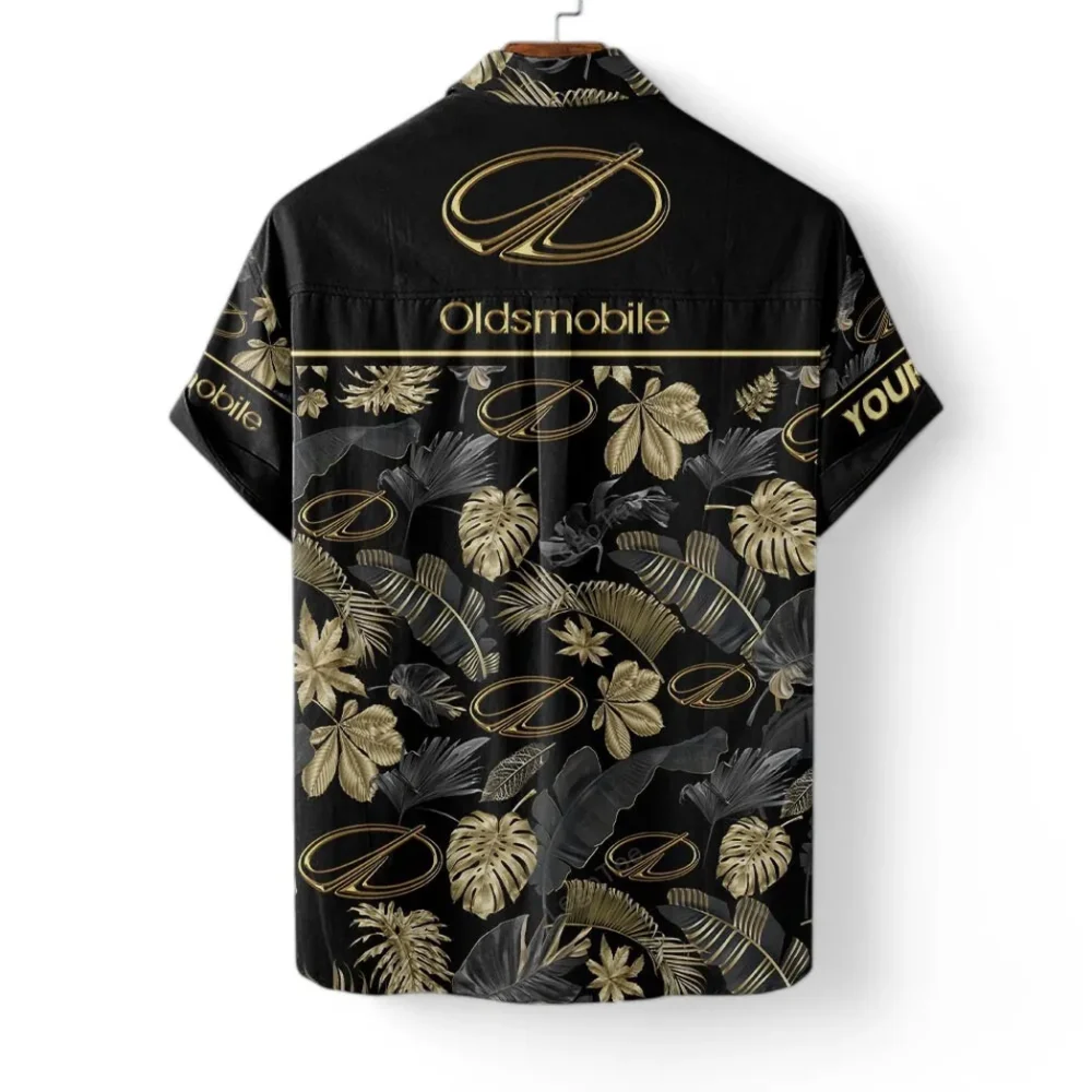 Heritage Vehicle Hawaiian Shirt Exclusive Logo, Bold Driver Button Shirt CAR139 - Image 4