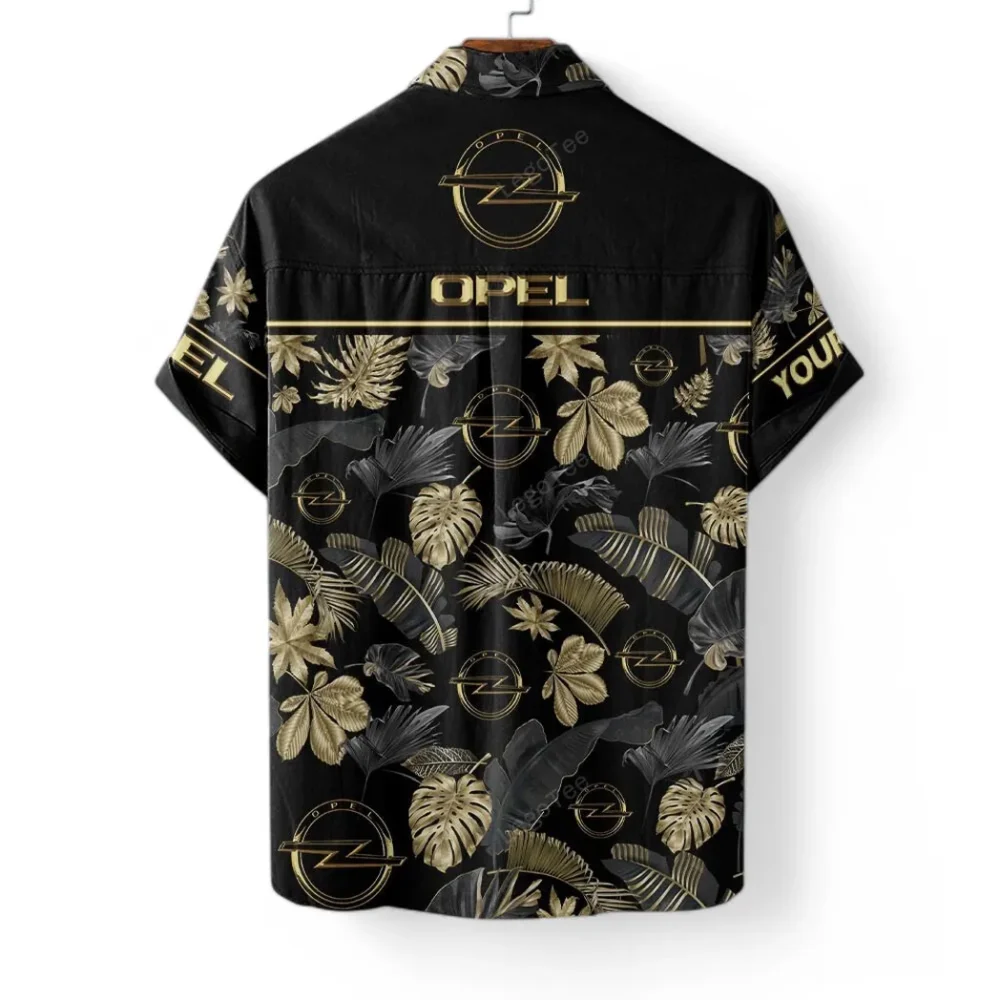 Mid-Size Auto Hawaiian Shirt Exclusive Logo, Engine Lover Button Shirt CAR139 - Image 4